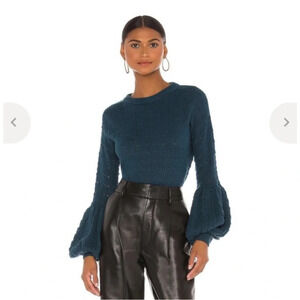 Misa Los Angeles Vayda cotton Cashmere sweater